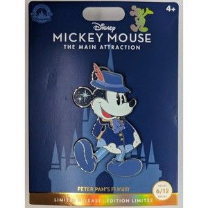 Disney Mickey Mouse: The Main Attraction Peter Pan's Flight Plush